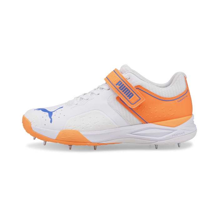 PUMA CRICKET SHOES 22.1 WHITE/ORANGE