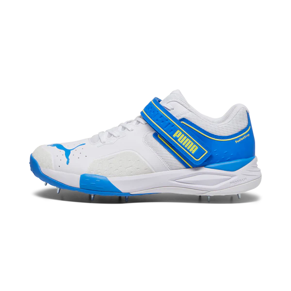 PUMA CRICKET SHOES 22.1 WHITE/BLUE
