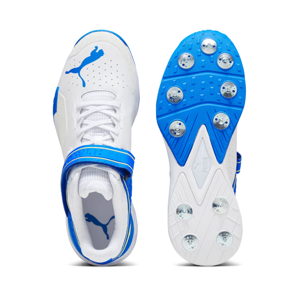 PUMA CRICKET SHOES 22.1 WHITE/BLUE