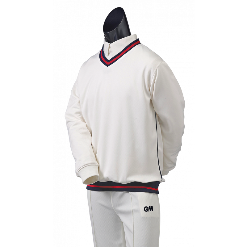 Junior Trimmed Long Sleeve Teknik Sweater