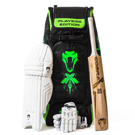 2025  CUSTOM PLAYERS BAT(G3), PLAYERS PADS , PLAYERS GLOVES, PLAYERS DUFFLE BAG