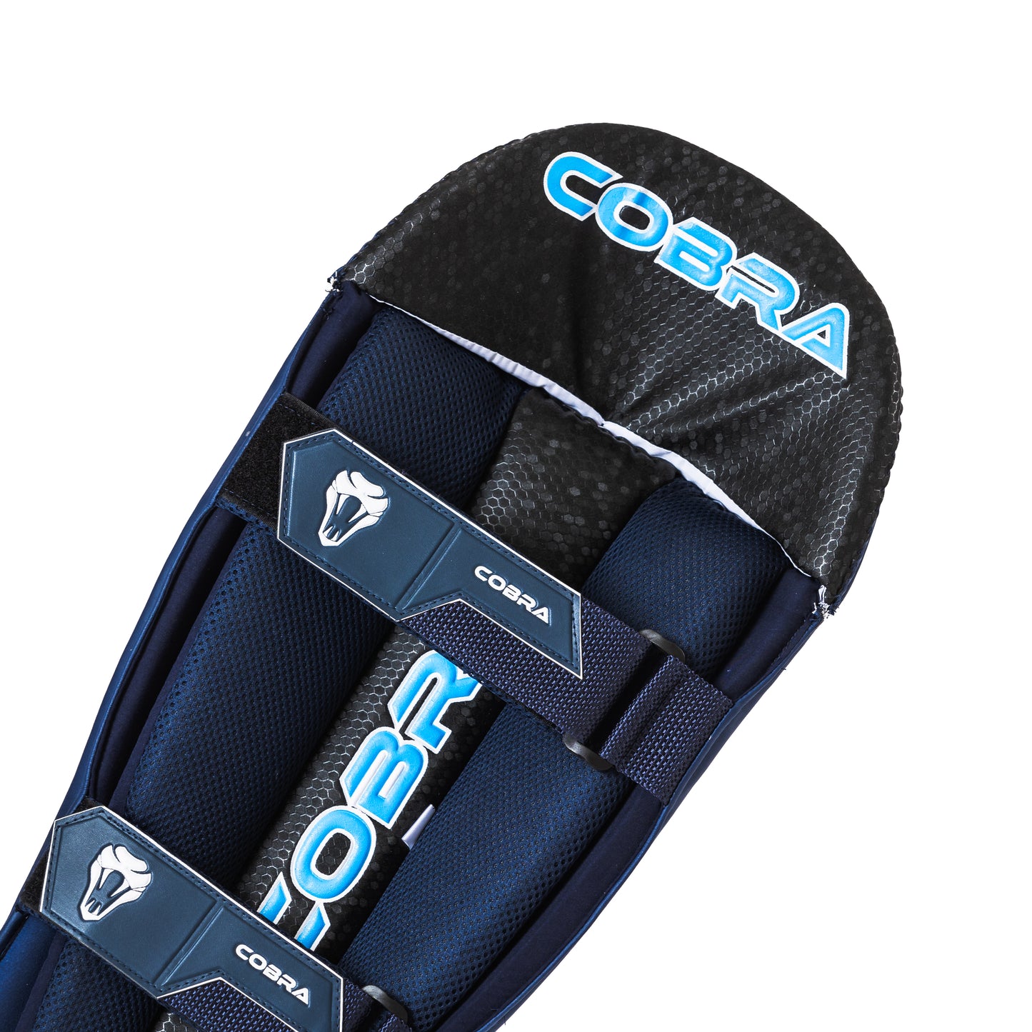 COBRA WICKET KEEPING PADS - PLAYERS EDITION - NAVY BLUE
