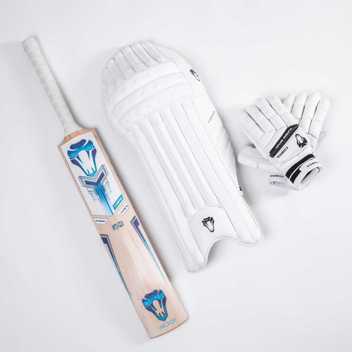 PLAYERS BAT BUNDLE - CUSTOM PLAYERS EDITION BAT (G3), PLAYERS PADS & PLAYERS GLOVES.