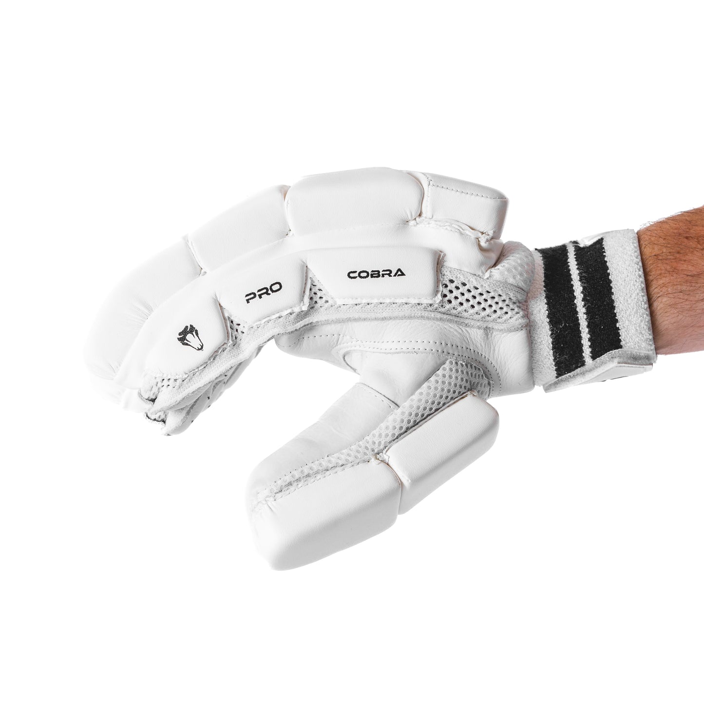 PRO EDITION CRICKET GLOVES- WHITE COLOUR