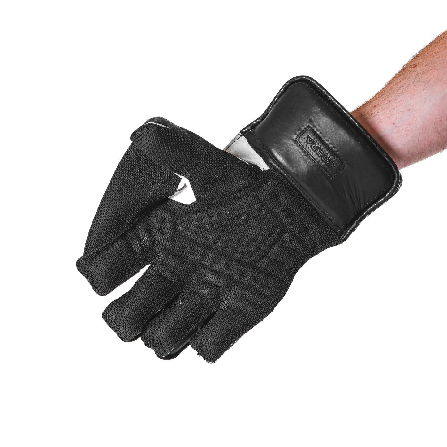 COBRA WICKET KEEPING GLOVES RESERVE EDITION -BLACK/WHITE