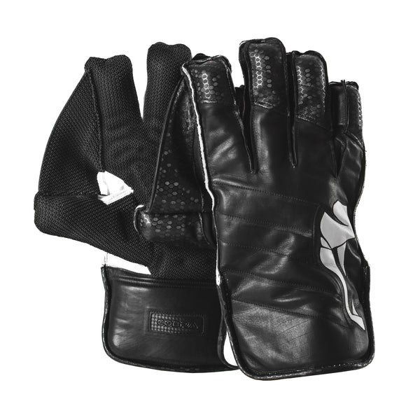 COBRA WICKET KEEPING GLOVES RESERVE EDITION -BLACK/WHITE
