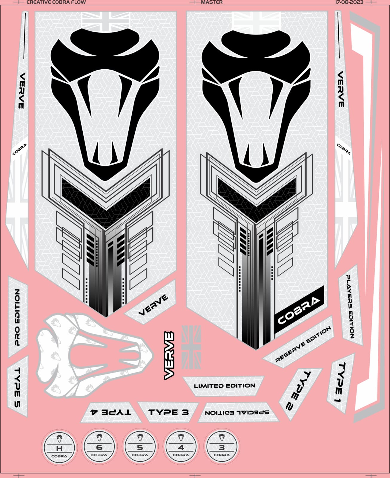 2025 CRICKET BAT STICKERS