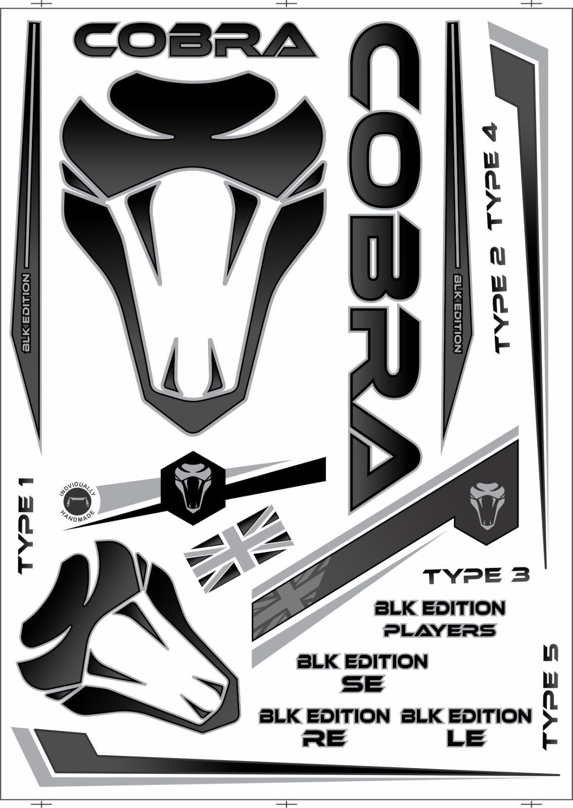 2025 CRICKET BAT STICKERS