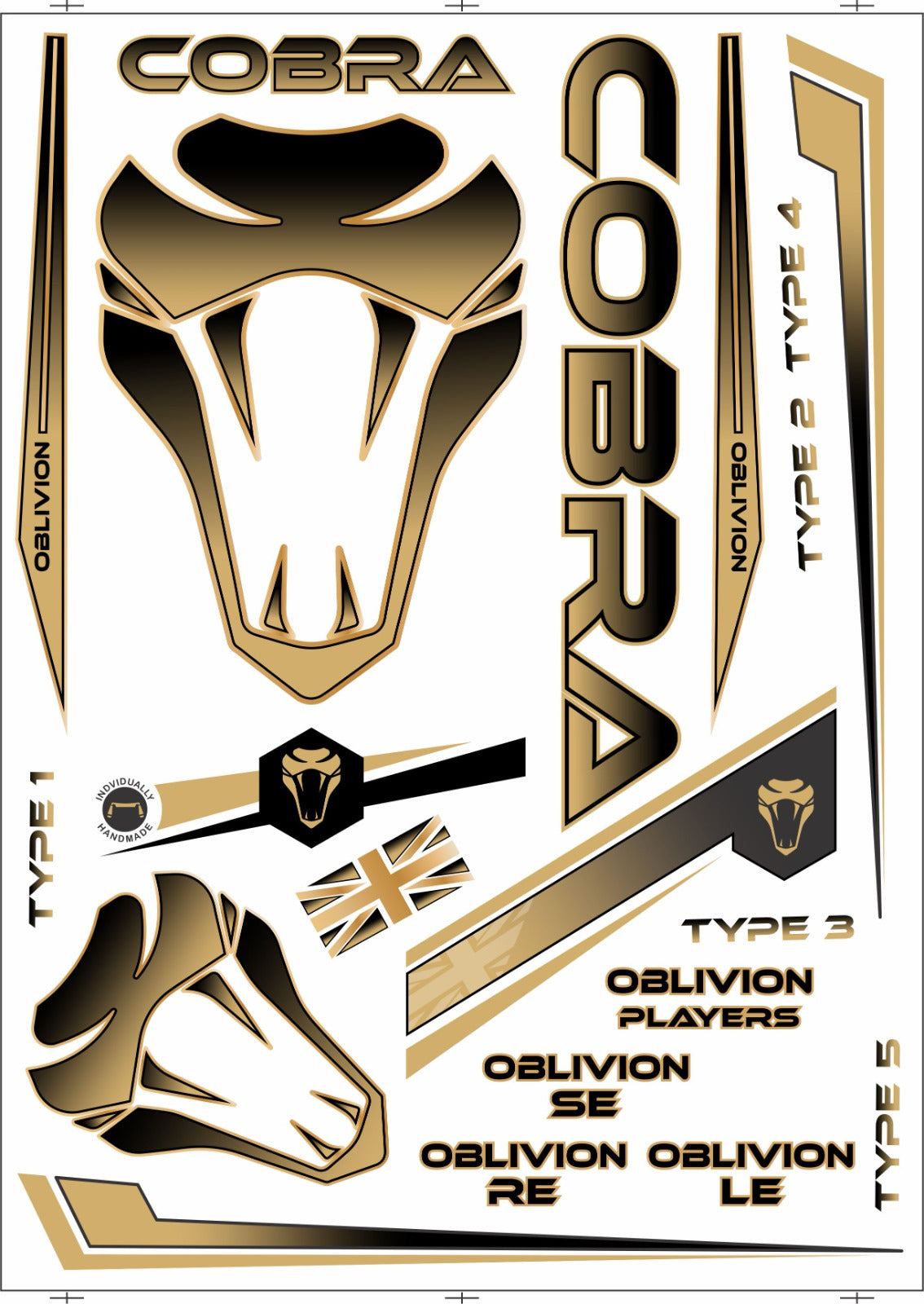 2025 CRICKET BAT STICKERS