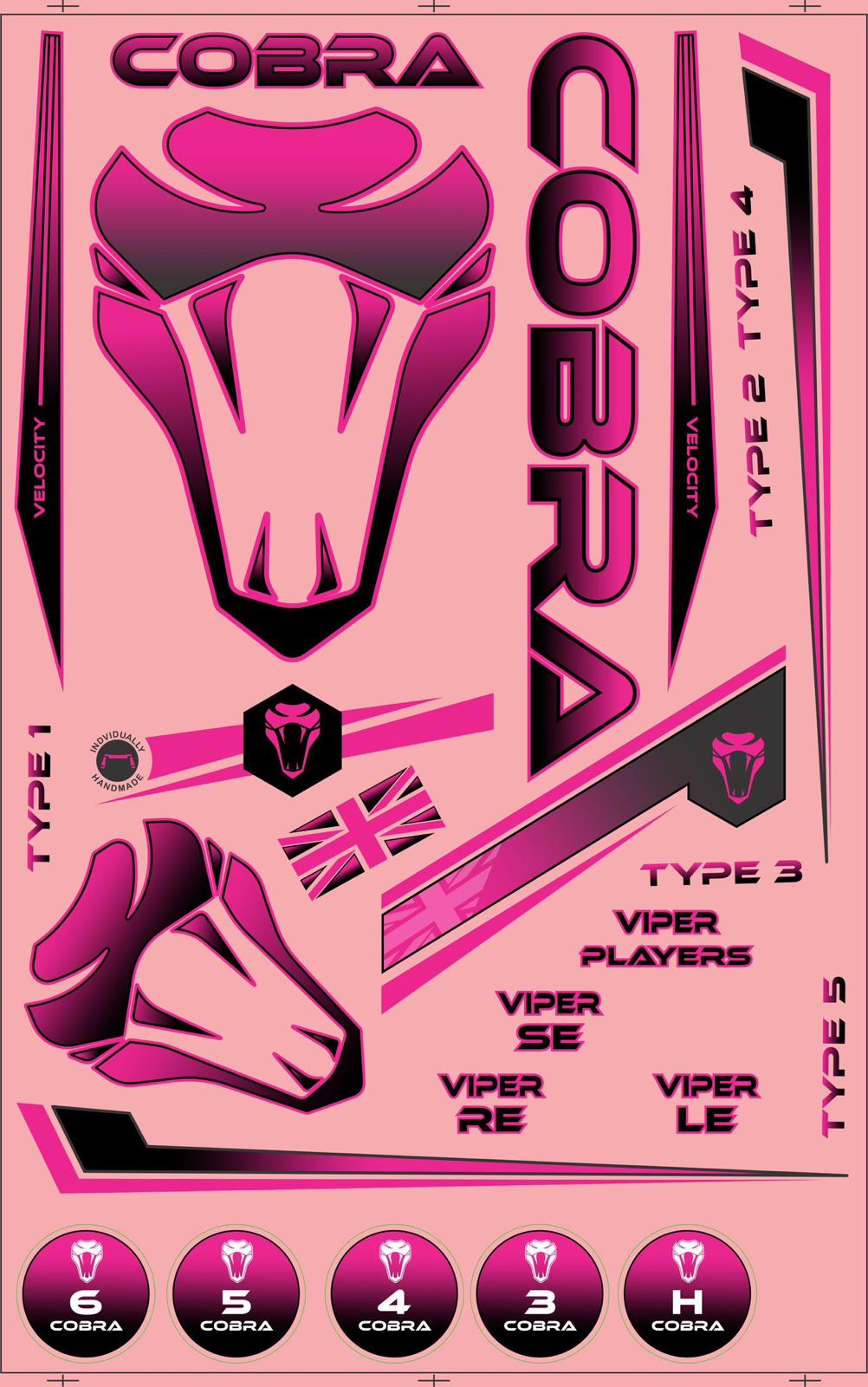 2025 CRICKET BAT STICKERS