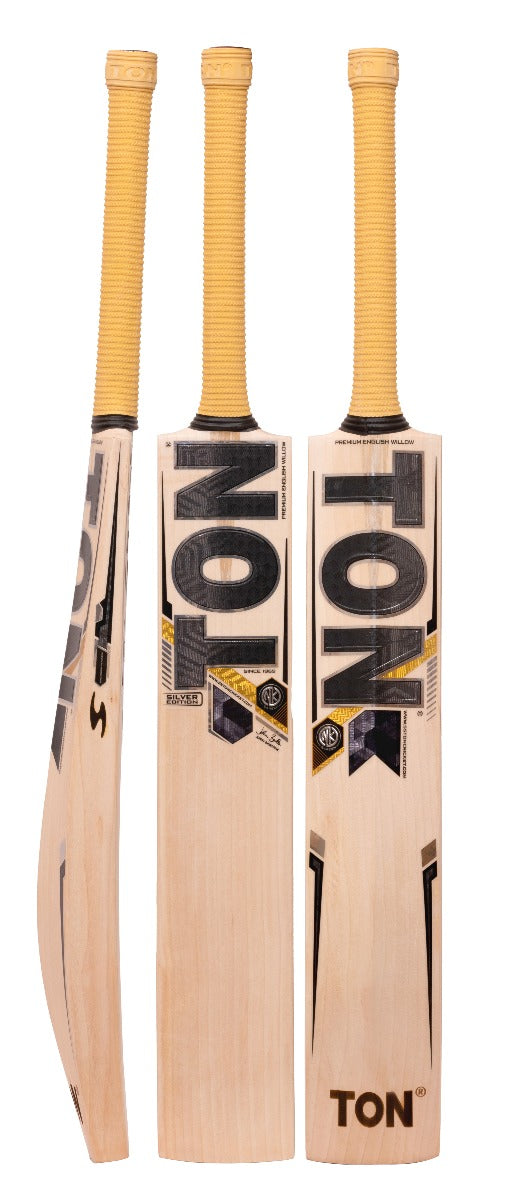 TON SILVER CRICKET BAT - SHORT HANDLE