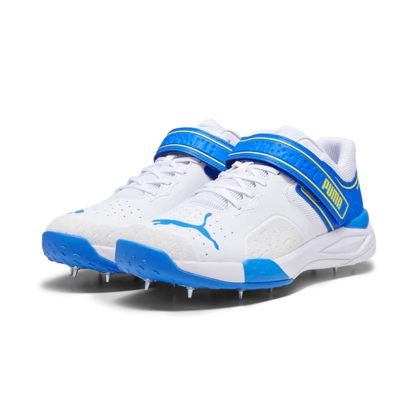 PUMA CRICKET SHOES 22.1 WHITE/BLUE