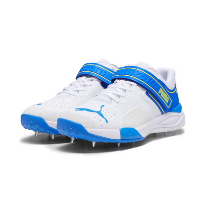 PUMA CRICKET SHOES 22.1 WHITE/BLUE