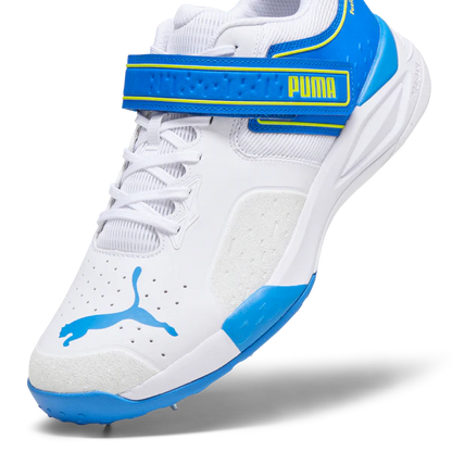 PUMA CRICKET SHOES 22.1 WHITE/BLUE