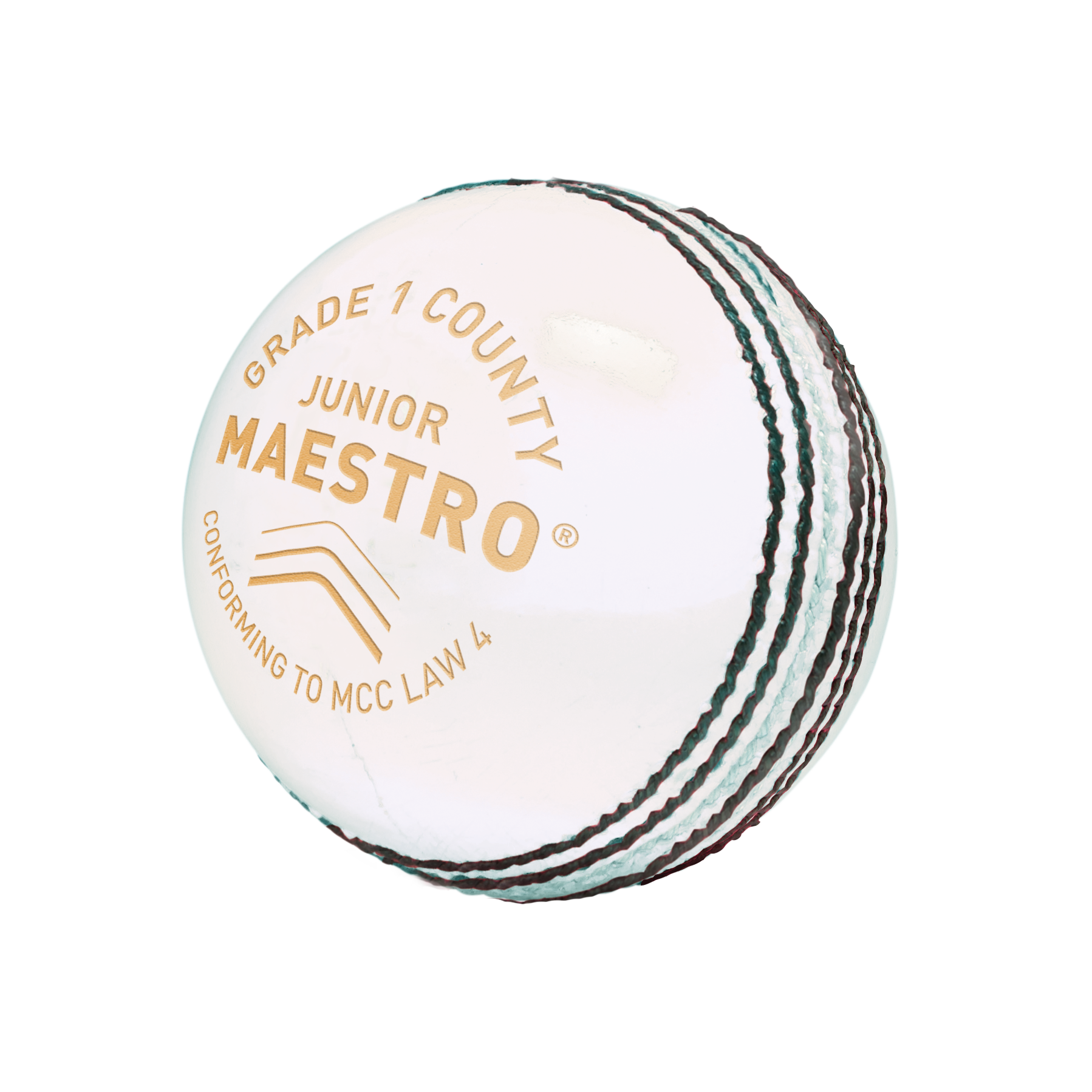 MAESTRO GRADE 1 COUNTY - JUNIOR CRICKET BALL WHITE