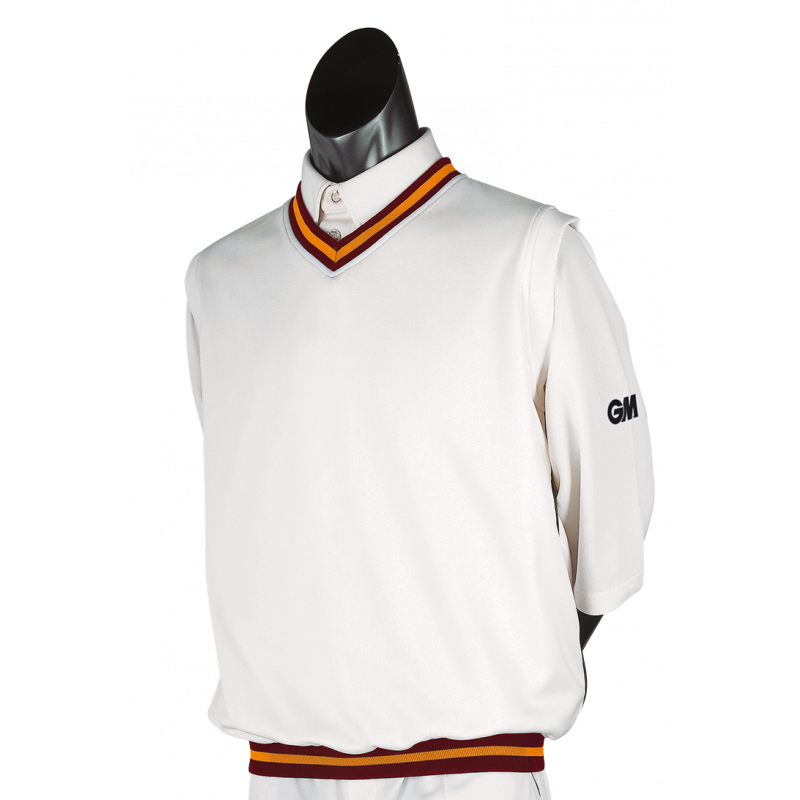Mens Trimmed Sleeveless Teknik Slipover - Cobra Cricket 