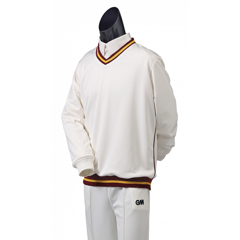 Mens Trimmed Long Sleeve Teknik Sweater