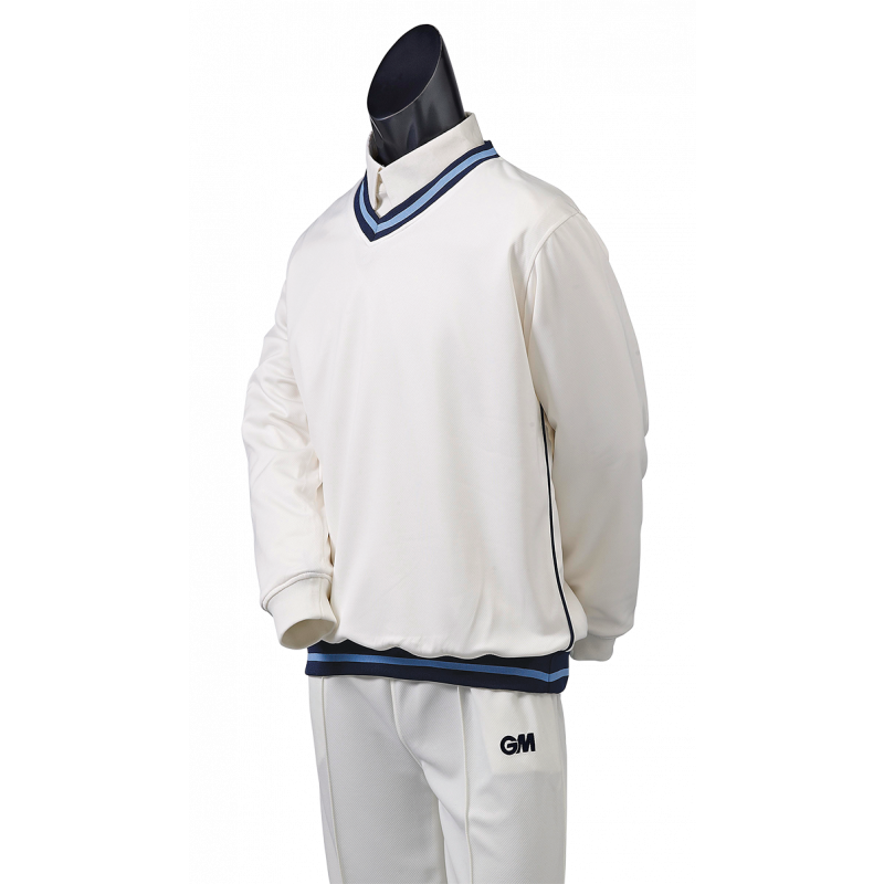 Mens Trimmed Long Sleeve Teknik Sweater