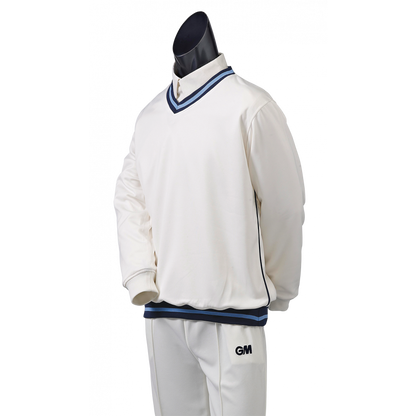 Mens Trimmed Long Sleeve Teknik Sweater