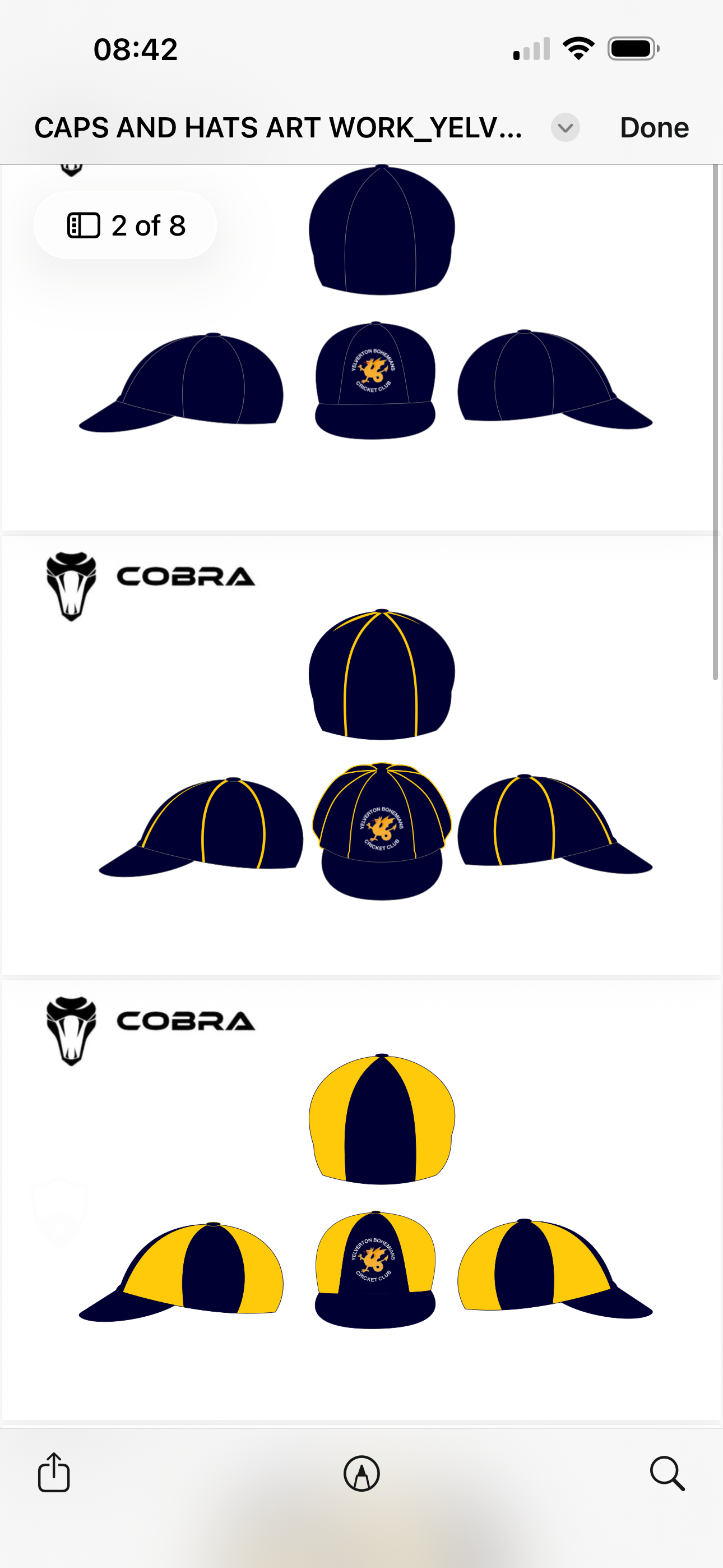 YELVERTON BOHEMIANS PAYMENT LINK - Cobra Cricket 