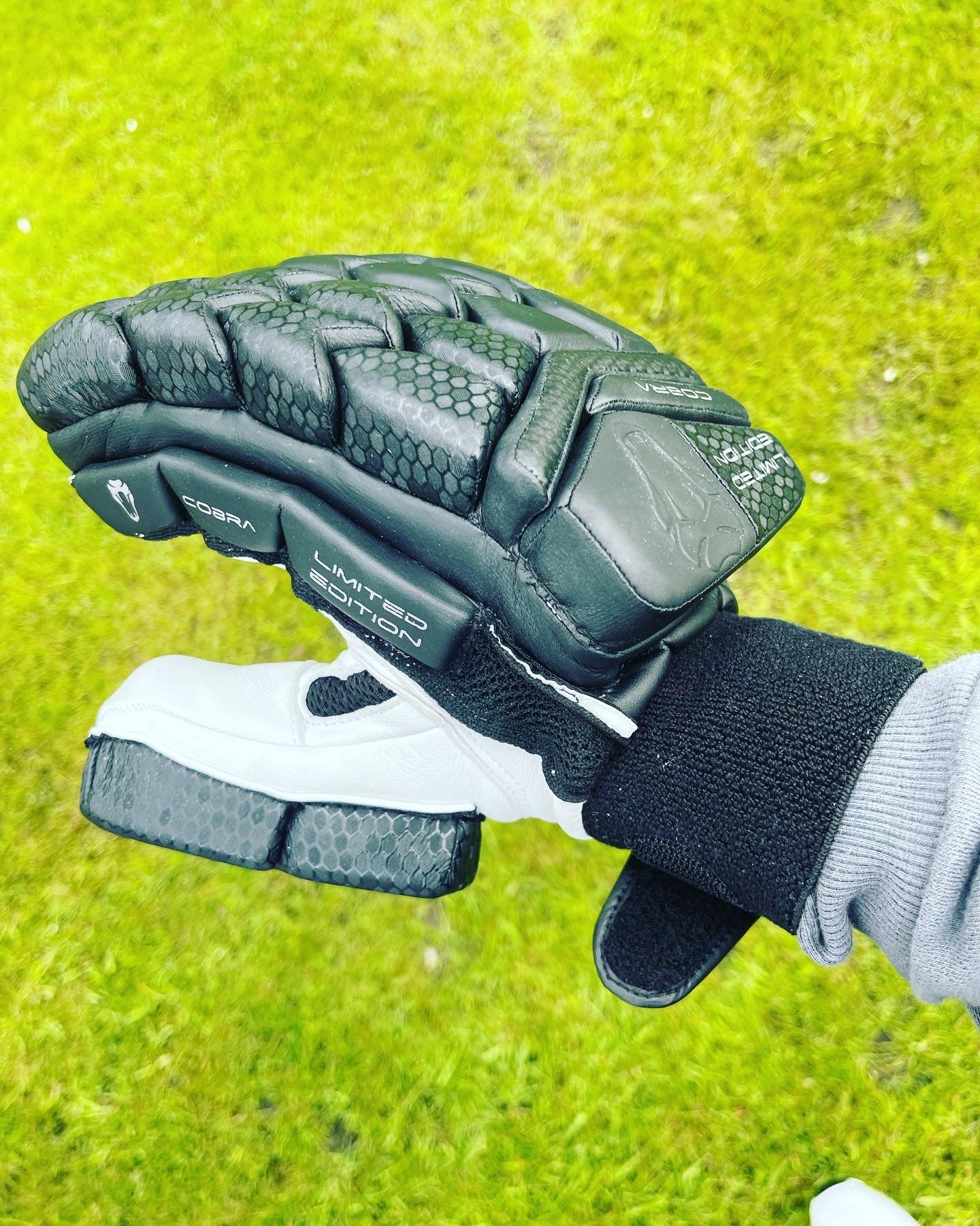 2023 LIMITED EDITION CRICKET GLOVES - BLACK EDITION - Cobra Cricket 