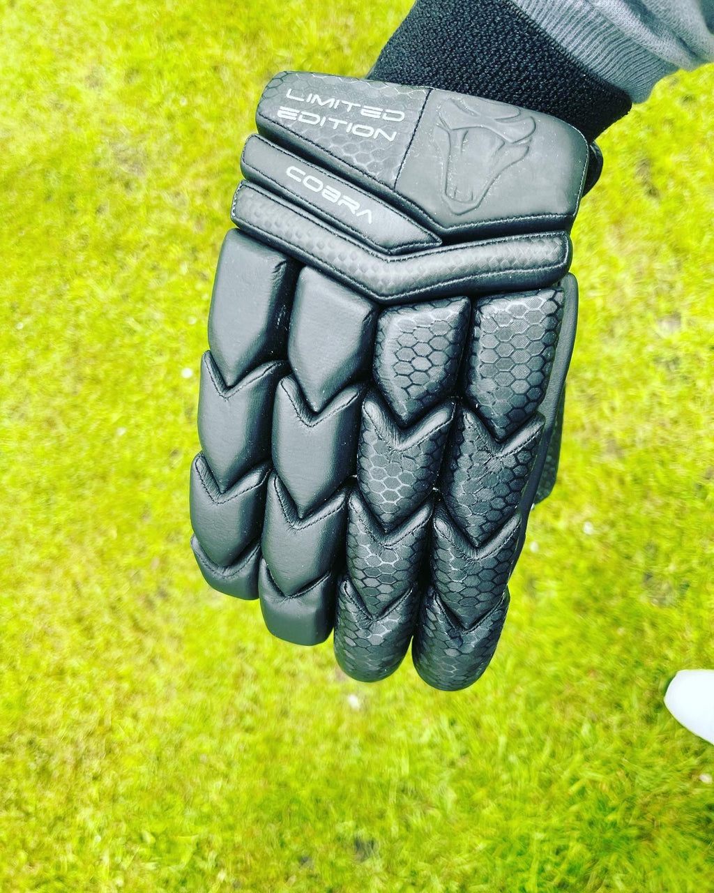 2023 LIMITED EDITION CRICKET GLOVES - BLACK EDITION - Cobra Cricket 