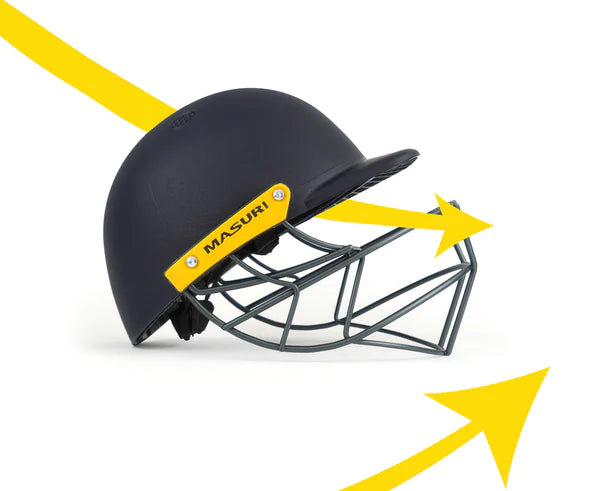 MASURI C- LINE STEEL JUNIOR HELMET- NAVY COLOUR 2024