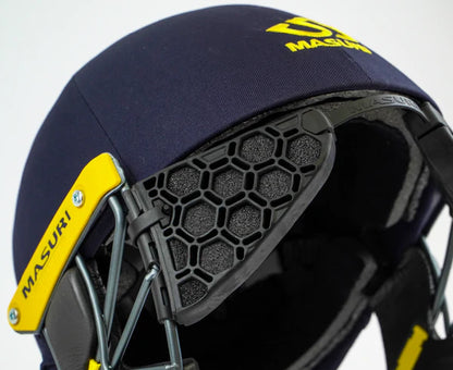 MASURI E- LINE STEEL SENIOR  HELMET- NAVY COLOUR 2024