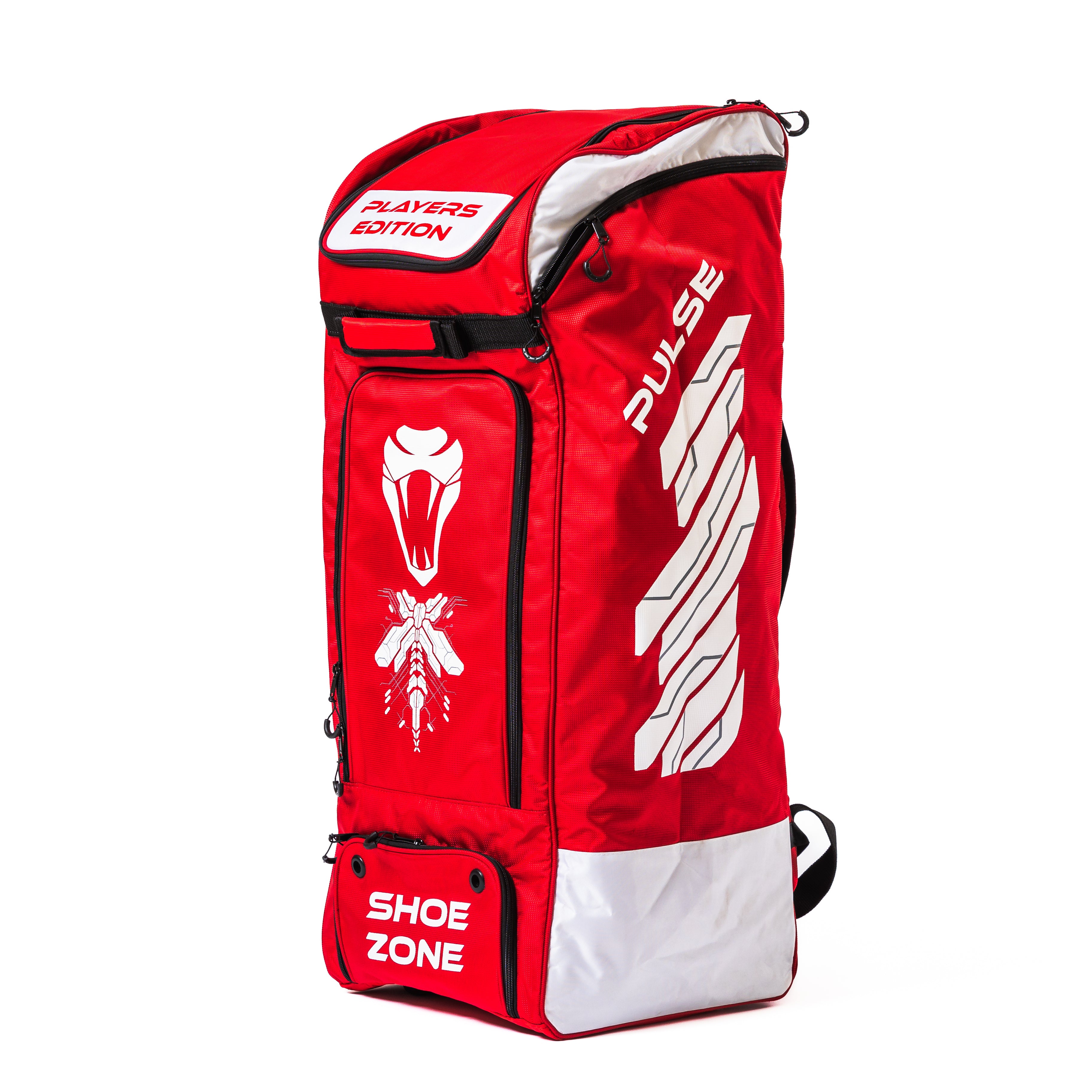 2025 PLAYERS EDITION DUFFLE BAG - PULSE- (RED AND WHITE ) - Cobra Cricket 
