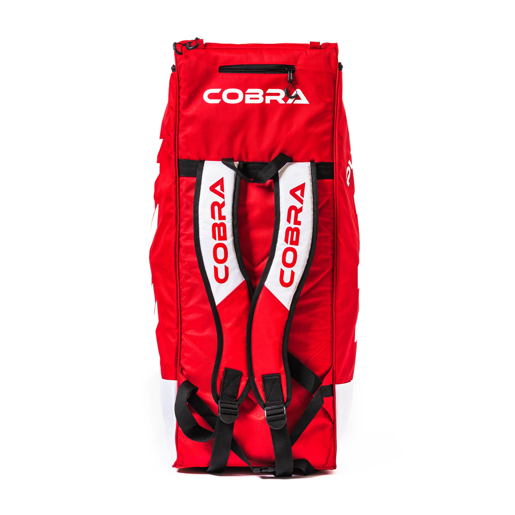 2025 PLAYERS EDITION DUFFLE BAG - PULSE- (RED AND WHITE ) - Cobra Cricket 