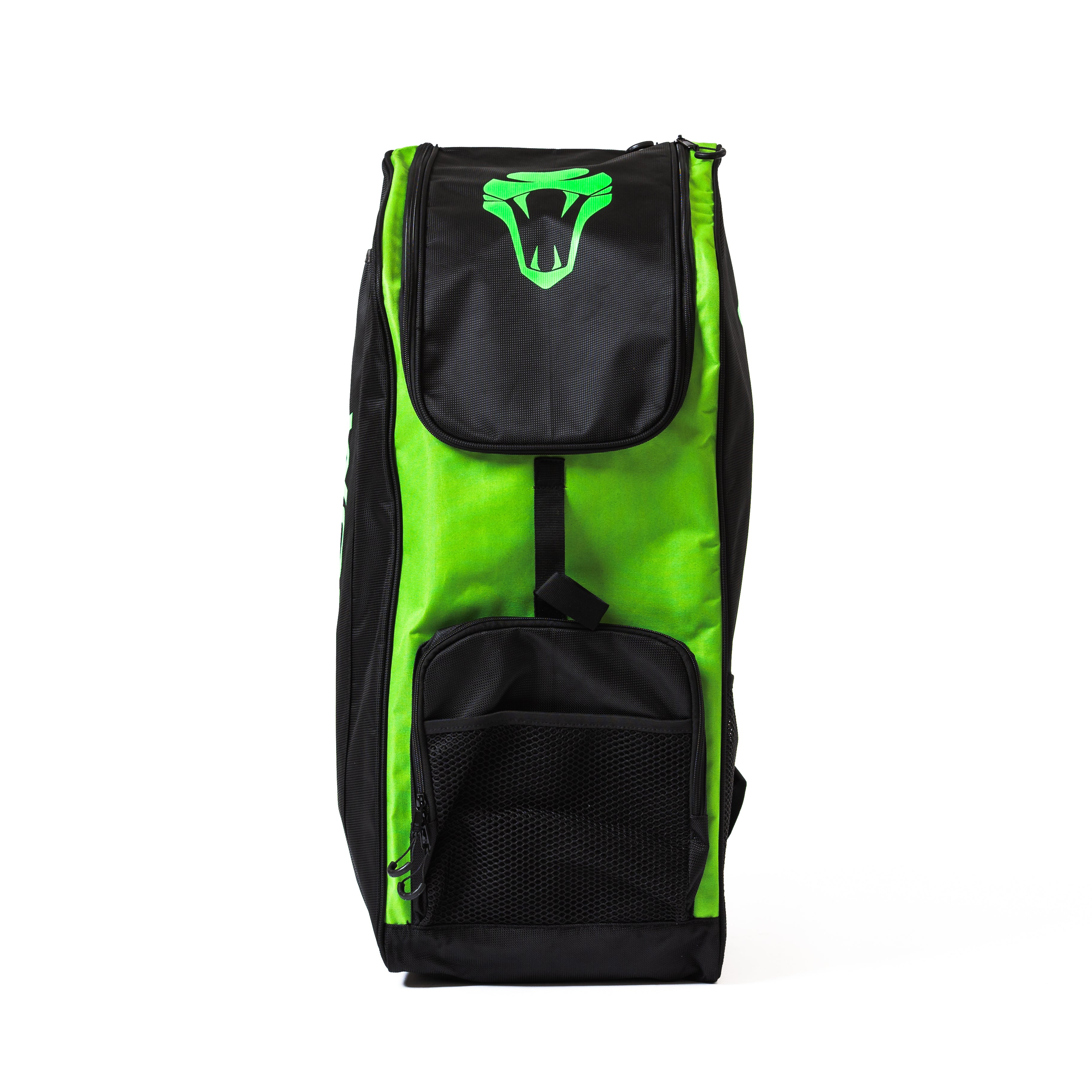 2025 PRO EDITION DUFFLE BAG - VENOM(BLACK AND GREN) JUNIOR CRICKET BAG