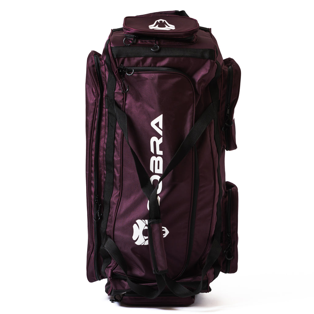 2025 PLAYERS EDITION WHEELIE BAG - FUSION (PURPLE AND WHITE) - Cobra Cricket 