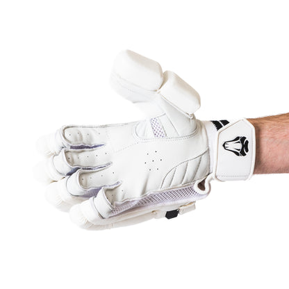 2025 RE  SAUSAGE CRICKET GLOVES WHITE