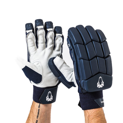 2025 CUSTOM BAT, PRO PADS NAVY  & PRO GLOVES NAVY