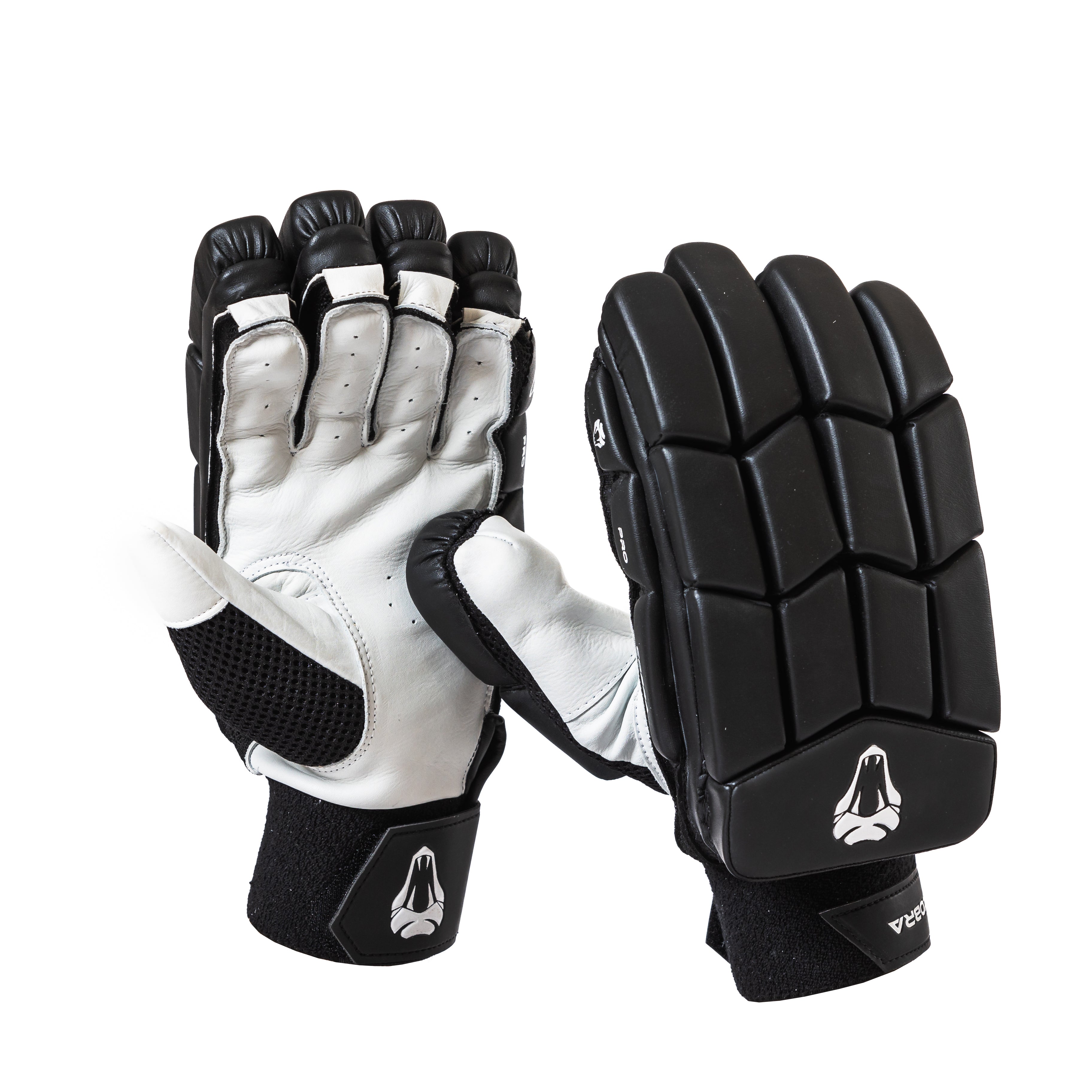 2025 PRO EDITION BLACK PADS & BLACK GLOVES BUNDLE - Cobra Cricket 