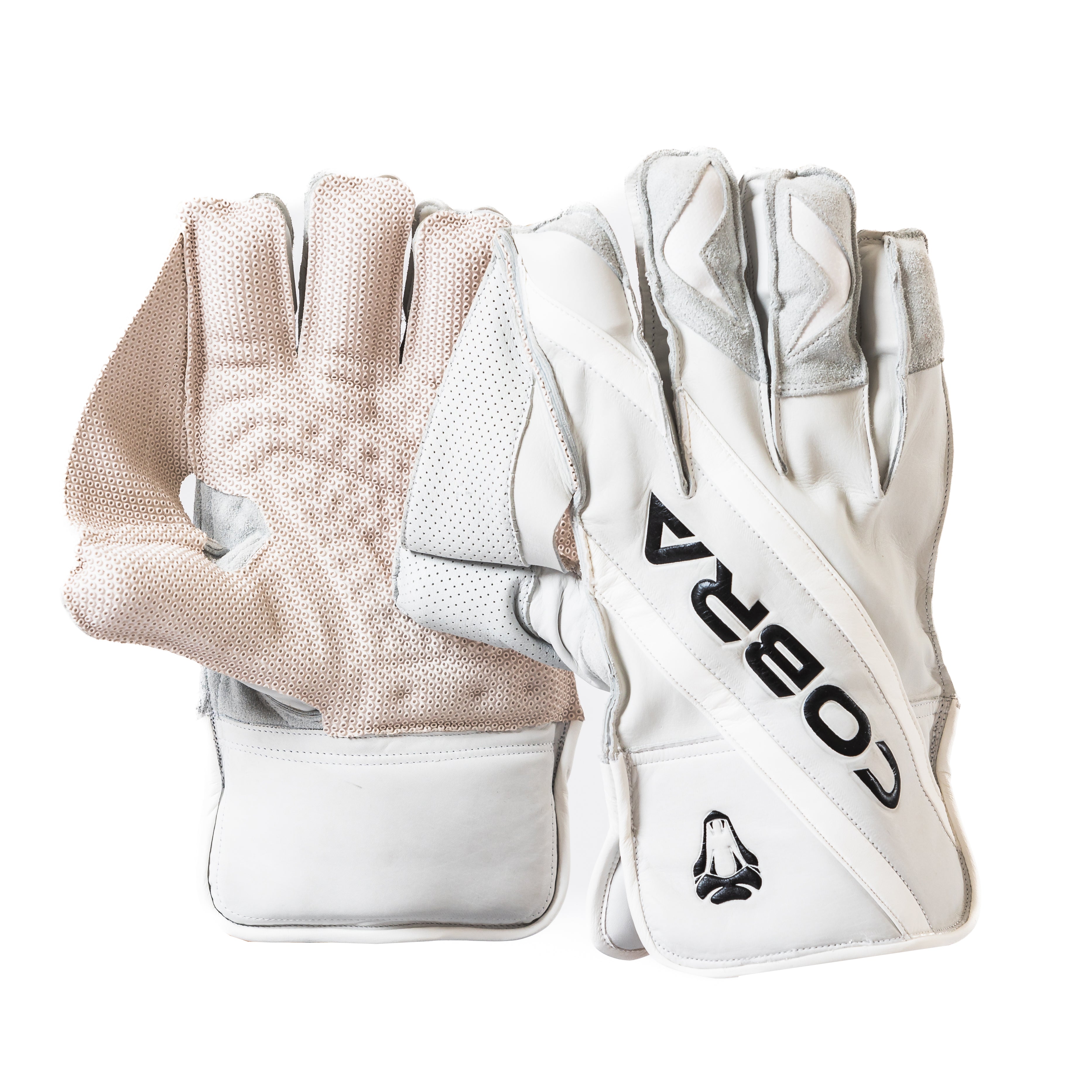 2025 SPECIAL EDITION WICKET KEEPING GLOVES  WHITE - Cobra Cricket 