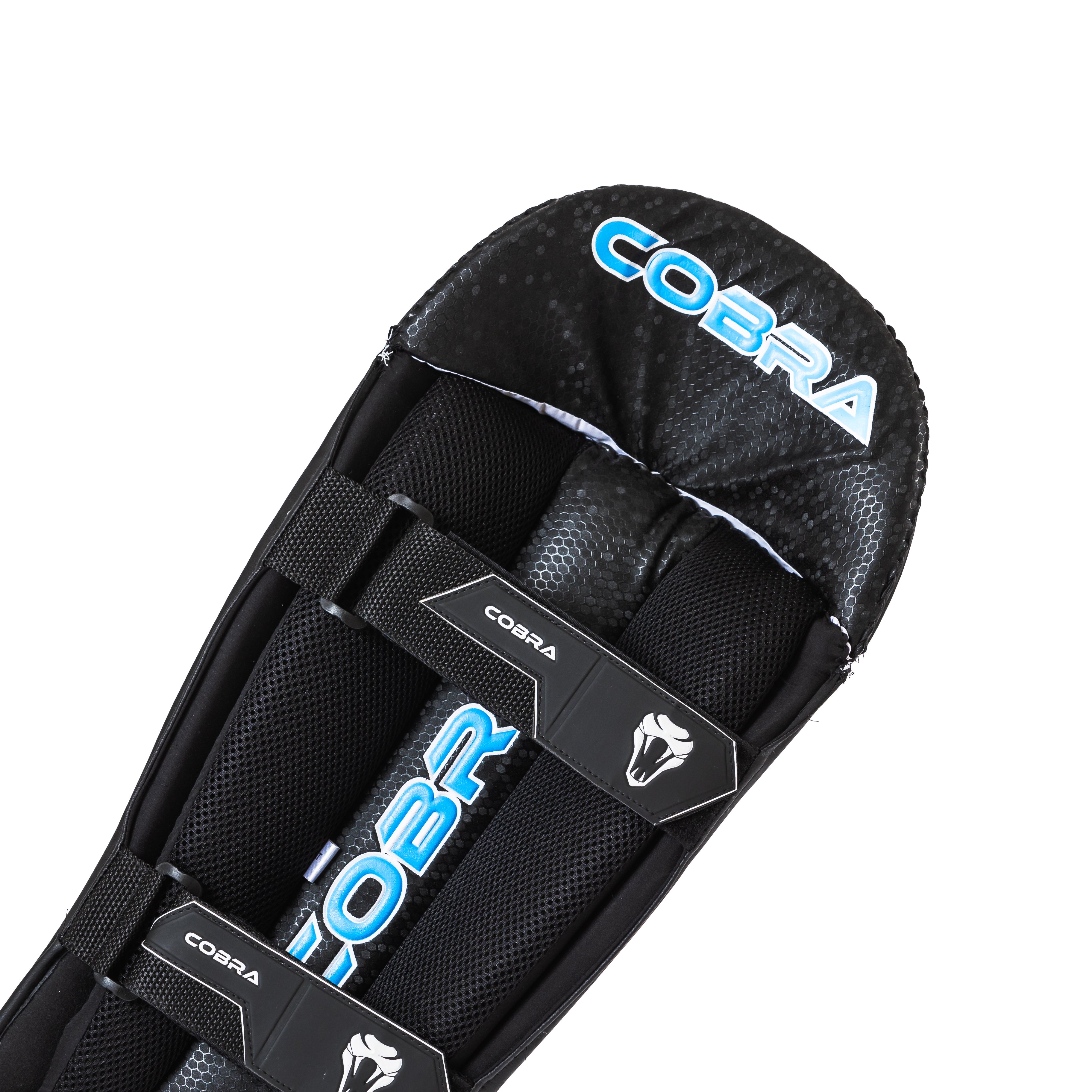 COBRA WICKET KEEPING PADS  - PLAYERS EDITION -  BLACK