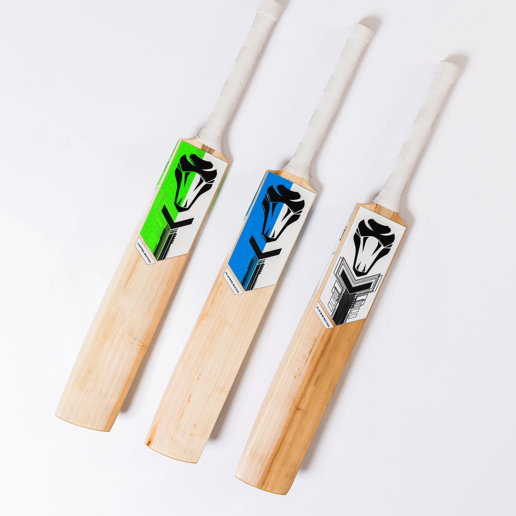 2025 COBRA JUNIOR LIMITED EDITION CRICKET BAT - GRADE 2 ENGLISH WILLOW