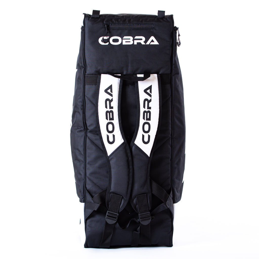 PLAYERS EDITION DUFFLE BAG - VERVE(BLACK/WHITE) - Cobra Cricket 