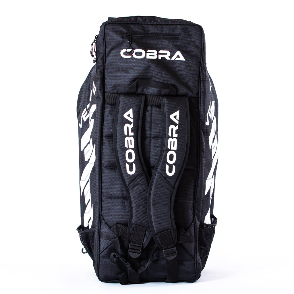 LIMITED EDITION DUFFLE BAG - VERVE(BLACK/WHITE) - Cobra Cricket 