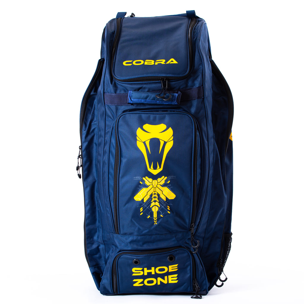 LIMITED EDITION DUFFLE BAG - FUSION(BLUE/YELLOW) - Cobra Cricket 