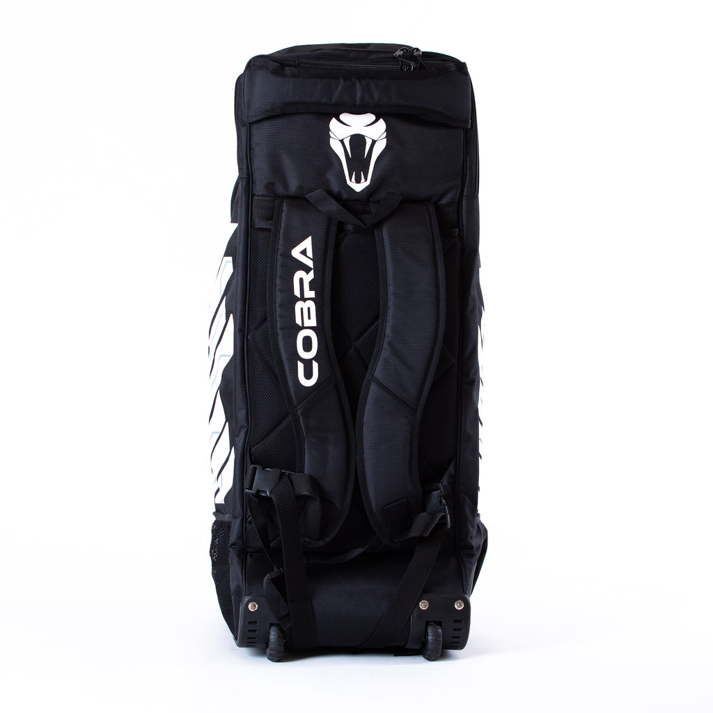 SPECIAL EDITION HYBRID WHEELIE/DUFFLE BAG - VERVE(BLACK/WHITE) - Cobra Cricket 