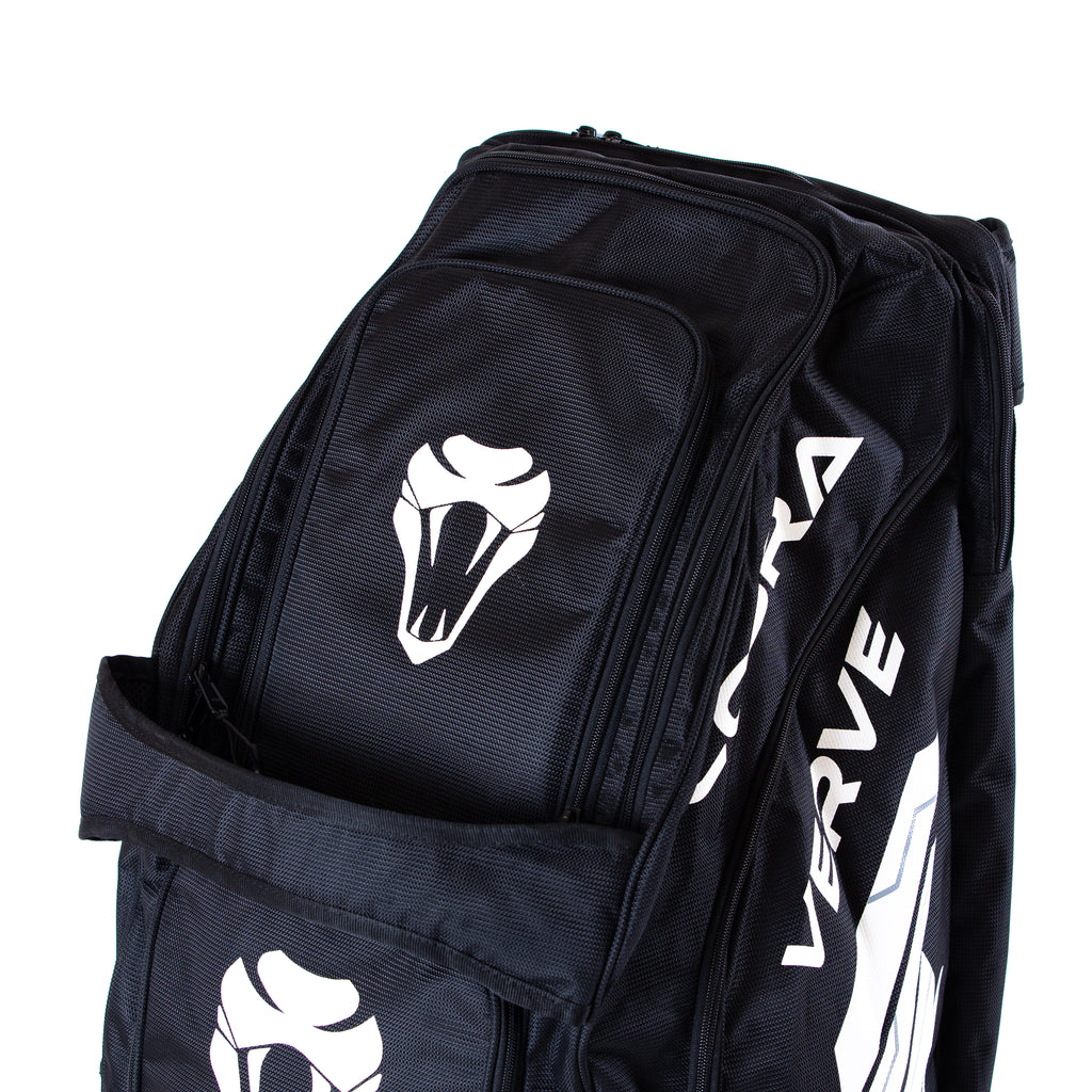 SPECIAL EDITION HYBRID WHEELIE/DUFFLE BAG - VERVE(BLACK/WHITE) - Cobra Cricket 
