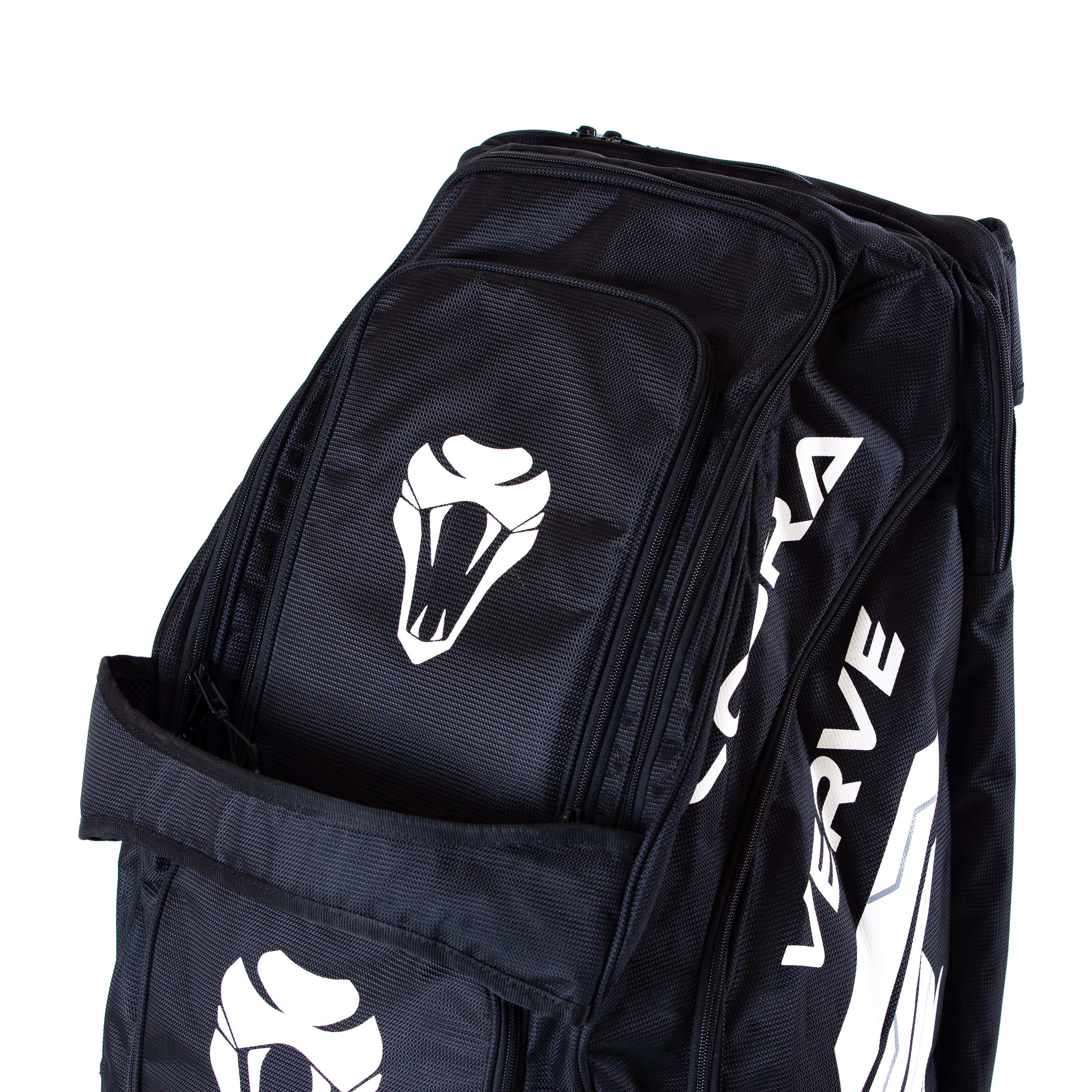 SPECIAL EDITION HYBRID WHEELIE/DUFFLE BAG - VERVE(BLACK/WHITE) - Cobra Cricket 