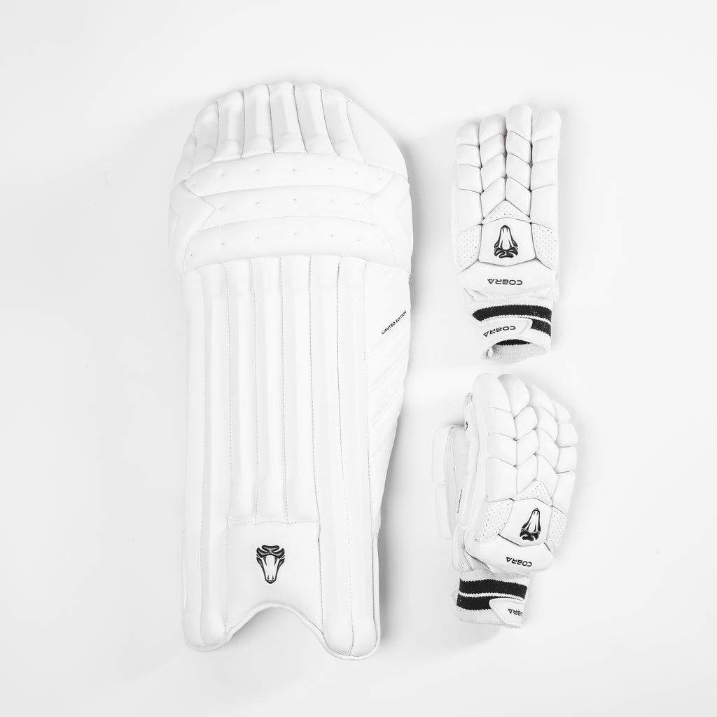 LIMITED EDITION PADS & GLOVES BUNDLE - Cobra Cricket 