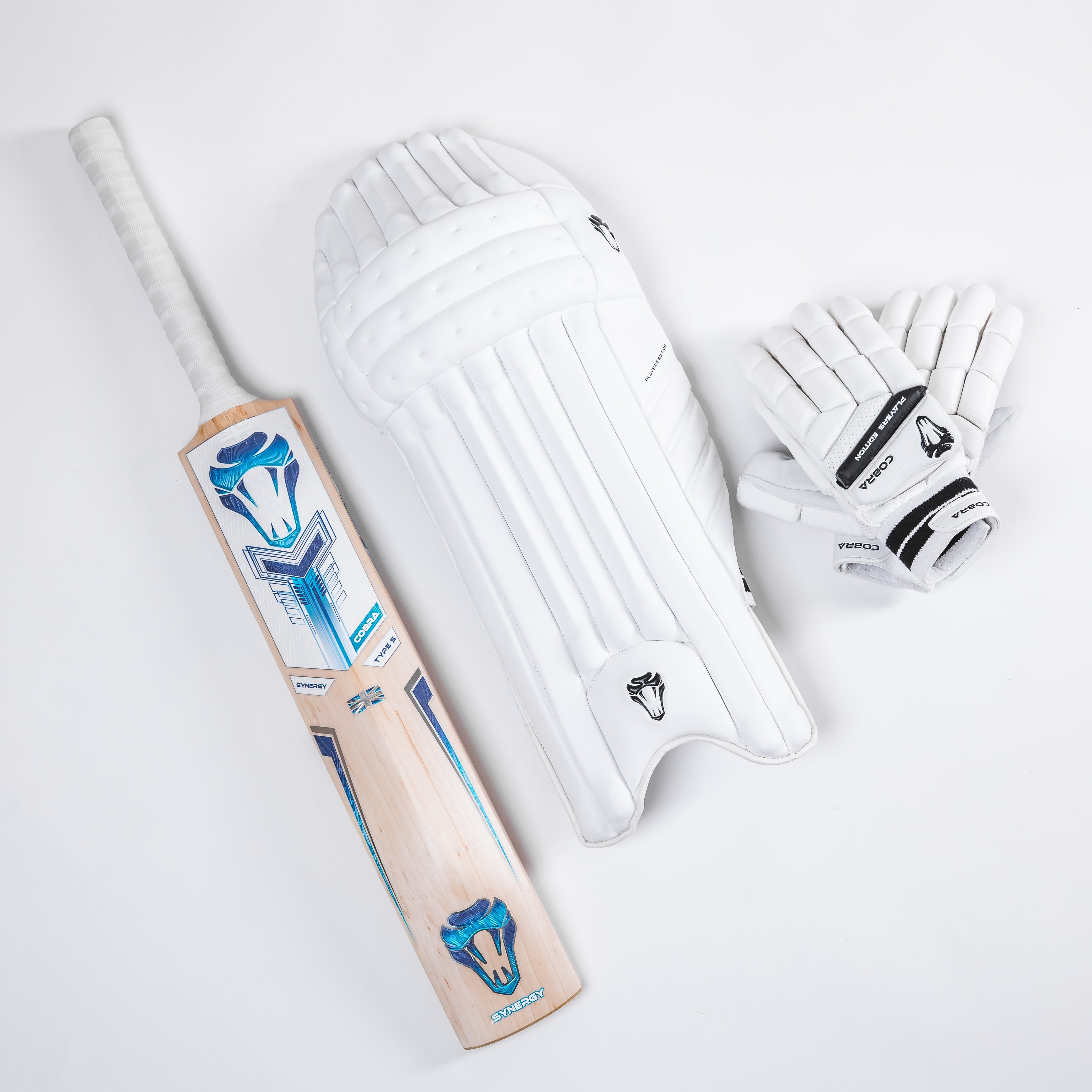 PLAYERS BAT BUNDLE - CUSTOM PLAYERS EDITION BAT (G3), PLAYERS PADS & PLAYERS GLOVES.