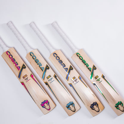 Clearance - SPECIAL  EDITION COBRA JUNIOR CRICKET BAT - GRADE 1 ENGLISH WILLOW