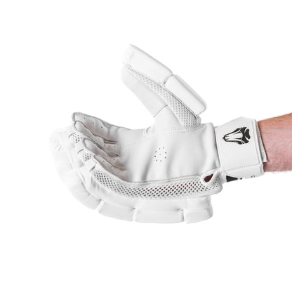 PRO EDITION CRICKET GLOVES- WHITE COLOUR