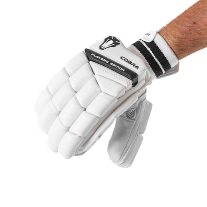PLAYERS EDITION CRICKET GLOVES - WHITE