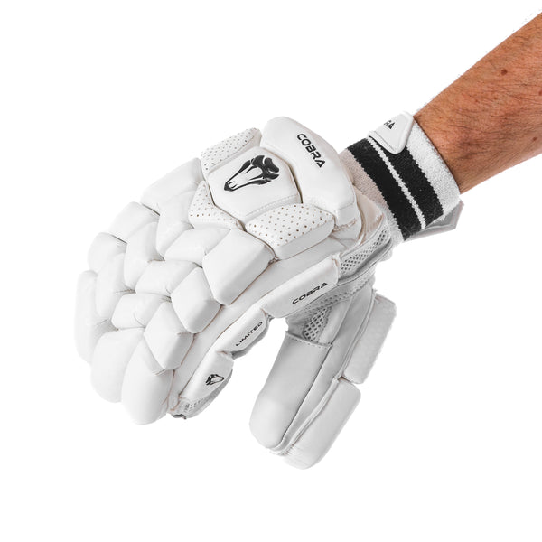 LIMITED EDITION CRICKET GLOVES WHITE
